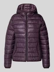 Regular Fit Steppjacke mit Eingrifftaschen von QS Lila - 38