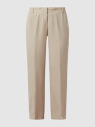 Slim Fit Schlupfhose aus Lyocell Modell 'Maron'  von Brax Beige - 40
