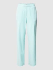 Broek met elastische band van MOSS COPENHAGEN Blauw / turquoise - 29