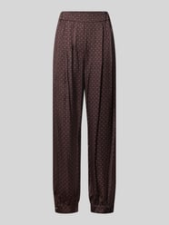 Loose Fit Weite Hose mit Allover-Muster von Jake*s Collection - 26