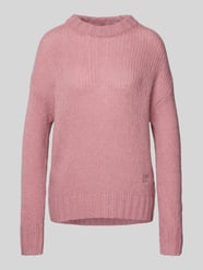 Oversized Strickpullover aus Woll-Alpaka-Mix Modell 'SLOOSSY' von HUGO Pink - 30