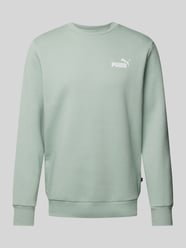 Bluza z nadrukiem z logo od PUMA PERFORMANCE Zielony - 31