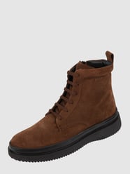 Boots aus Veloursleder Modell 'Velluto Telos' von JOOP! SHOES Braun - 17