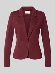 Slim Fit Blazer mit Viskose-Anteil Modell 'NANNI' von FREE/QUENT Bordeaux - 22