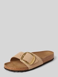 Slides mit Dornschließe Modell 'Madrid' von Birkenstock Beige - 9