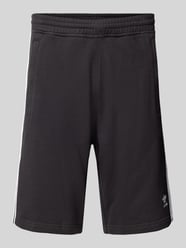 Regular Fit Sweatshorts mit Label-Stitching von adidas Originals Schwarz - 32