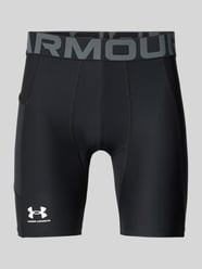 Shorty z elastycznym pasem z logo od Under Armour - 2
