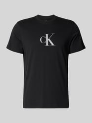 T-Shirt mit Rundhalsausschnitt und Logo von CK Calvin Klein - 5