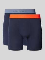 Trunks mit elastischem Logo-Bund im 2er-Pack von Schiesser - 21