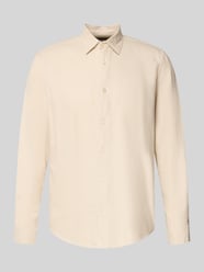 Koszula casualowa o kroju regular fit z imitacją dzianiny od Marc O'Polo - 2