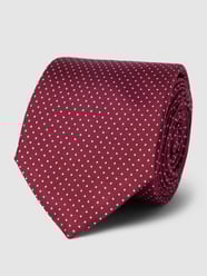 Seidenkrawatte mit Allover-Muster von Tommy Hilfiger Rot - 8