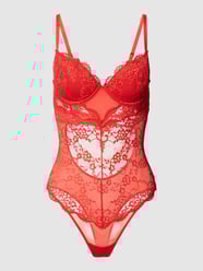 Body van kant, model 'BELLE' van Guess Rood - 3