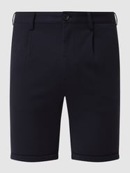 Chino-Shorts mit Viskose-Anteil  von Lindbergh Blau - 40