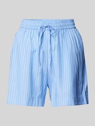 Regular Fit Shorts mit Tunnelzug Modell 'ELLA' von Sisters Point Blau - 1