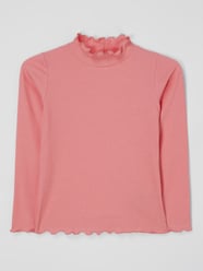 Longsleeve mit Stehkragen  von Tom Tailor Orange - 13
