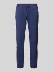 Regular fit sweatpants met contraststrepen, model 'G-Style' van Joy - 3