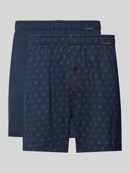 Boxershort met elastische band in een set van 2 stuks van Schiesser - 17