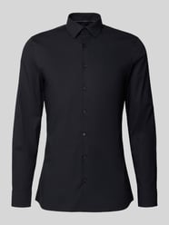 Super Slim Fit Business-Hemd mit Kentkragen von OLYMP No. Six - 44