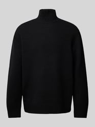 Strickpullover mit Turtleneck von Jack & Jones Schwarz - 17