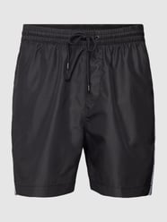 Badehose mit Label-Detail von Calvin Klein Underwear Schwarz - 33