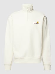 Sweatshirt mit Stehkragen und Reißverschluss von Carhartt Work In Progress  Beige - 5