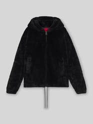 Regular fit jack van imitatiebont met capuchon, model 'BEDO2541' van HUGO - 7