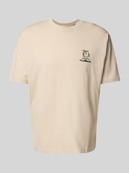 T-Shirt mit Rundhalsausschnitt von MCNEAL Beige - 22