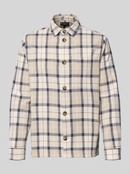 regular fit overhemdjack van zuiver katoen model 'VENNEL' van Barbour Beige - 10