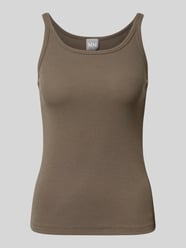 Tanktop in Ripp-Optik Modell 'STRENNA' von MM - 23