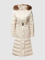 Daunenmantel mit abnehmbarer Kapuze Modell 'MARLENE' von Guess Weiß - 8