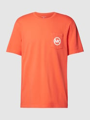 T-Shirt mit Logo-Print von MICHAEL Michael Kors Rot - 40