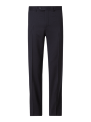 Modern Fit Anzughose aus Schurwolle Modell 'Per' von DIGEL Blau - 31