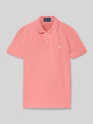 Koszulka polo Regular Fit z czystej bawełny od Polo Ralph Lauren Kids Fuksjowy - 26