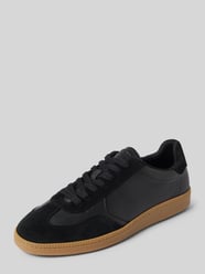 Ledersneaker mit Label-Detail Modell 'FINLEY' von SELECTED HOMME - 48