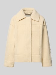 Jacke aus Teddyfell Modell 'HELIVAZ' von ICHI - 33
