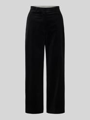 Wide Leg Cordhose mit Gürtelschlaufen Modell 'ALMA' von Armedangels Schwarz - 38