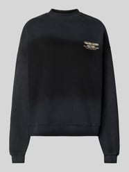 Bluza z nadrukiem logo, krój regular fit od ANOTHER COTTON LAB - 14