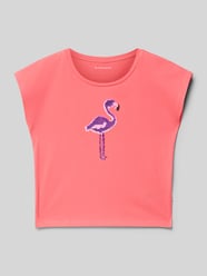 Regular fit T-shirt van puur katoen van Tom Tailor - 34