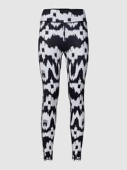 Legging met all-over motief van Delicate Love Grijs / zwart - 31
