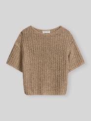 Sweter z mieszanki bawełny o kroju relaxed fit od Marc O'Polo - 23