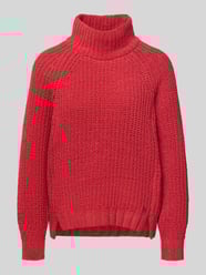 Gebreide pullover met ribboorden van monari - 27