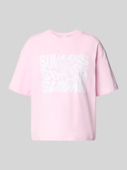 Pyjamabovendeel met motiefprint van Mey Fuchsia - 16