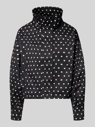 Jacke im Allover-Look mit Stehkragen Modell 'CALLISA DOT' von Neo Noir - 30