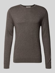 Sweter z dzianiny o kroju regular fit z czystej bawełny model ‘BERG’ od SELECTED HOMME - 19