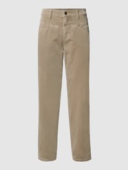 Straight Fit Jeans mit Stretch-Anteil Modell 'Kadlin' von Cambio Beige - 10