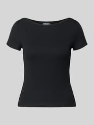 T-Shirt mit U-Boot-Ausschnitt von Jake*s Casual - 42