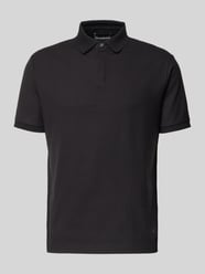 Slim Fit Poloshirt mit Strukturmuster von Emporio Armani - 26