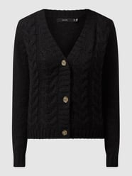 Cardigan mit Zopfmuster Modell 'Wine' von Vero Moda - 47