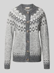 Gebreid jack met ronde hals, model 'Novala' van FREE/QUENT - 36