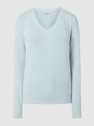 Longsleeve mit V-Ausschnitt  von Tom Tailor Denim Blau / Türkis - 8
